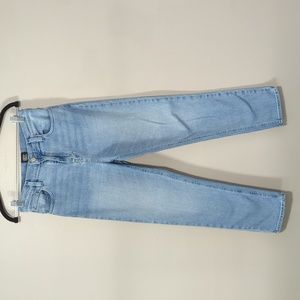 BDG Girlfriend High Rise Cropped Jeans